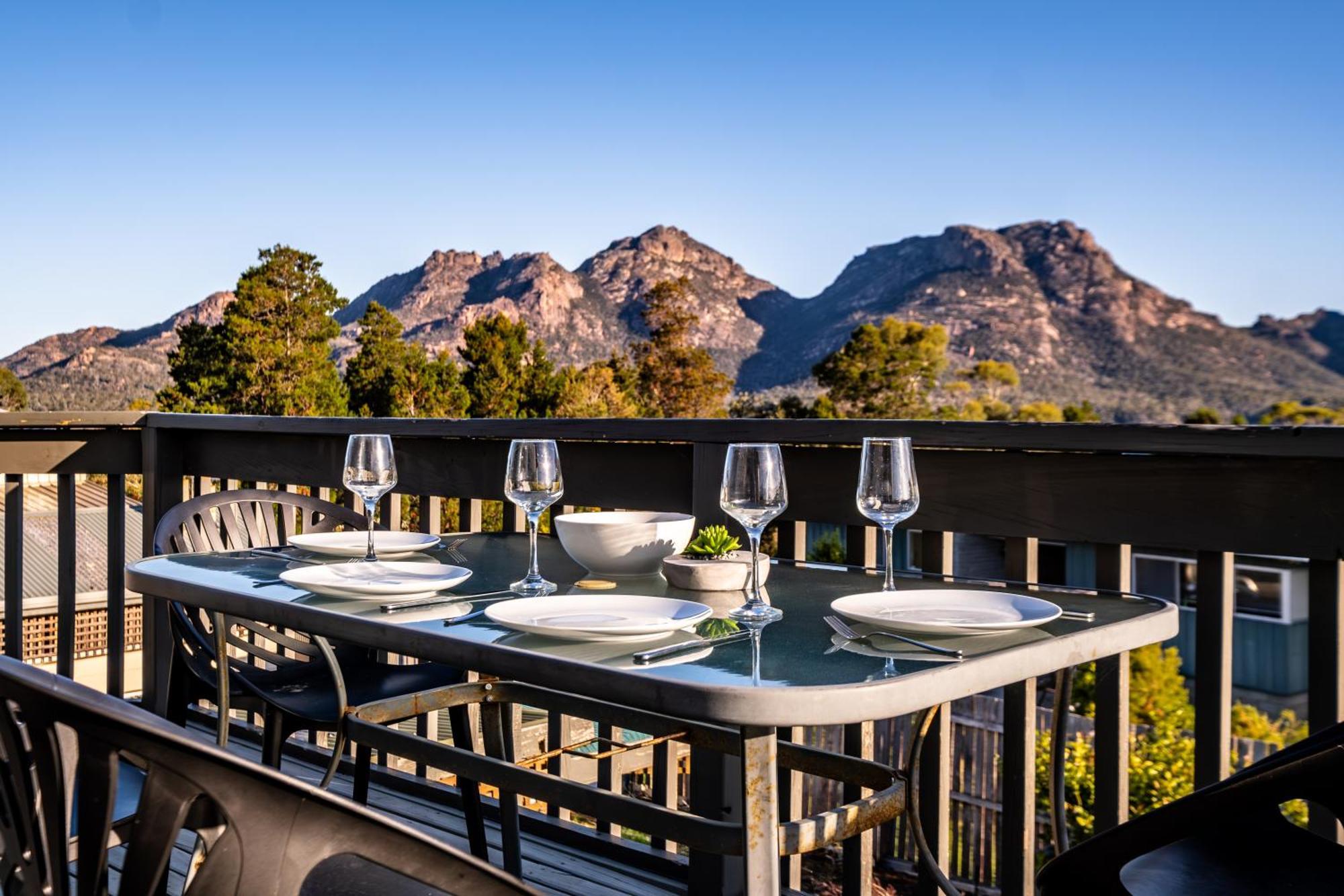 Villa The Lookout ~ Large Family House With Views Coles Bay Esterno foto